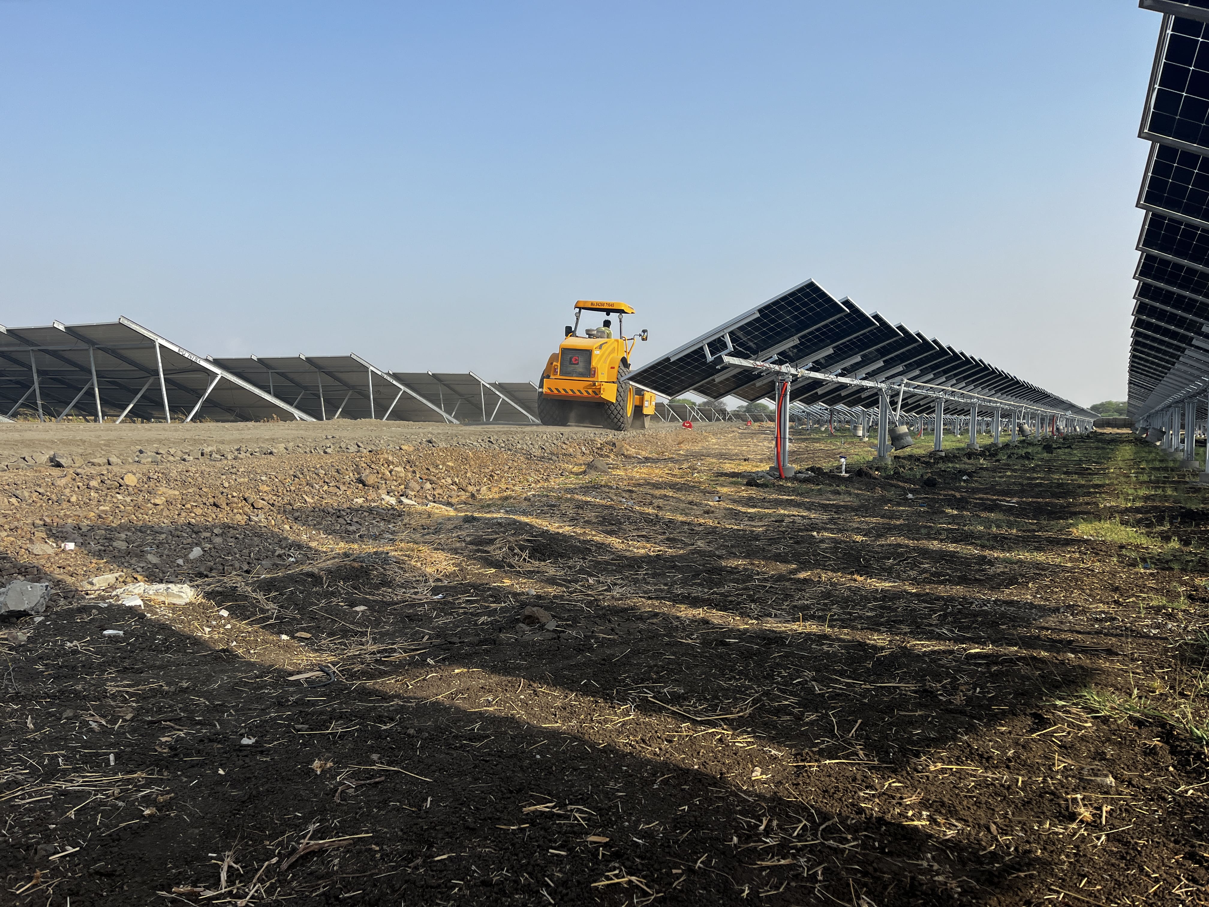 Solar Farm Road Work